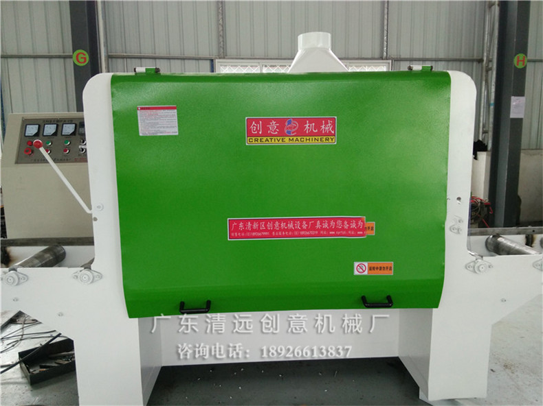 圓木多片鋸機(jī)型，采用超薄鋸片，出材率高達(dá)80%