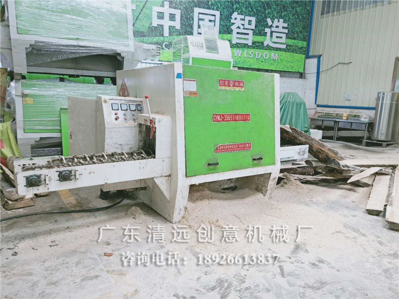 350型圓木多片鋸，采用超薄鋸片，出材率高達80%